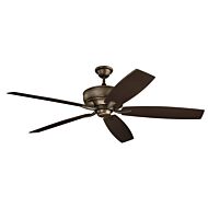 Monarch 70"Ceiling Fan in Weathered Copper Powder Coat by Kichler