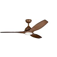 Jace 1-Light 60" Ceiling Fan in Walnut