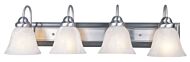 Z-Lite Lexington 4-Light Bathroom Vanity Light In Brushed Nickel