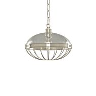 Kalco Montauk Pendant Light in Polished Nickel