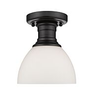 Golden Hines Ceiling Light in Black