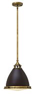 Hinkley Amelia 1-Light Pendant In Buckeye Bronze