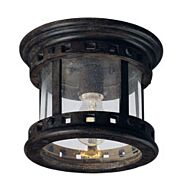 Maxim Lighting Santa Barbara Cast 1 Light Outdoor Ceiling Mount in Sienna