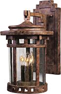 Maxim Lighting Santa Barbara DC 3 Lt 16 Inch Outdoor Wall, Copper