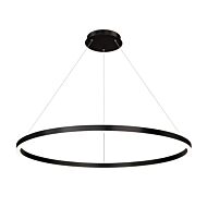 Eurofase Spunto 1 Light Chandelier in Black