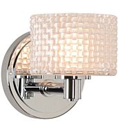 Kalco Willow Bathroom Vanity Light in Chrome