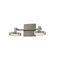 Kalco Eaton Bathroom Vanity Light in Satin Nickel