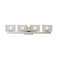 Victoria LED Bath in Polished Nickel by Kalco