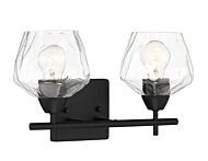 Minka Lavery Camrin 2 Light Bathroom Vanity Light in Coal