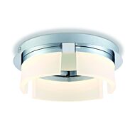 Eurofase Bria 3 Light Ceiling Light in Chrome