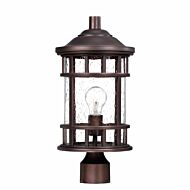 Vista II 1-Light Architectural Bronze Post Mount Light