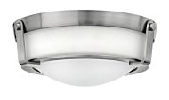 Hinkley Hathaway 2-Light Flush Mount Ceiling Light In Antique Nickel