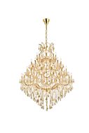 Maria Theresa 49-Light 4Chandelier in Gold