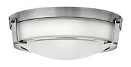 Hinkley Hathaway 3-Light Flush Mount Ceiling Light In Antique Nickel