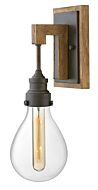 Hinkley Denton 1-Light Wall Sconce In Industrial Iron