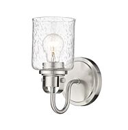 Z-Lite Kinsley 1-Light Wall Sconce In Brushed Nickel