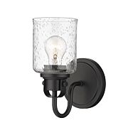 Z-Lite Kinsley 1-Light Wall Sconce In Matte Black