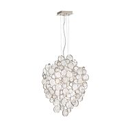 Eurofase Trento 7 Light Chandelier in Glass