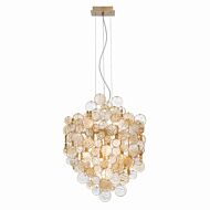 Trento 7-Light Chandelier in Antique Gold