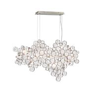 Eurofase Trento 12 Light Chandelier in Glass