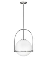 Hinkley Somerset 1-Light Pendant In Brushed Nickel