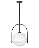 Hinkley Somerset 1-Light Pendant In Buckeye Bronze