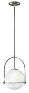 Hinkley Somerset 1-Light Pendant In Brushed Nickel