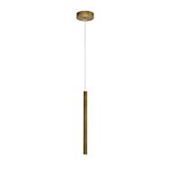 Eurofase Navada 1 Light Pendant in Gold