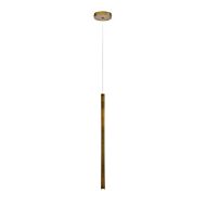 Eurofase Navada 1 Light Pendant in Gold