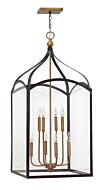 Hinkley Clarendon 8-Light Pendant In Bronze