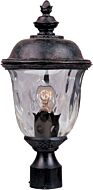 Maxim Carriage House DC 19.5 Inch Outdoor Post Lantern in Bronze