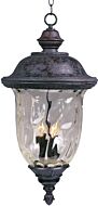 Maxim Lighting Carriage House DC 3 Lt 24.5 Inch Outdoor Hanging, Bronze