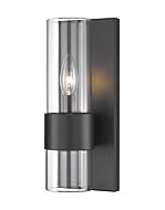 Z-Lite Lawson 1-Light Wall Sconce In Matte Black