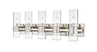 Z-Lite Lawson 5-Light Bathroom Vanity Light In Brushed Nickel