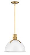 Hinkley Argo 1-Light Pendant In Polished White