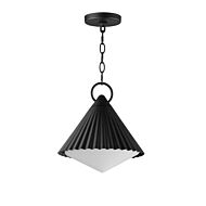 Odette 1-Light Pendant in Black