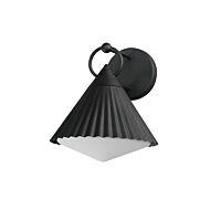 Odette 1-Light Wall Sconce in Black