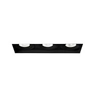 Eurofase Amigo 3 Light Recessed Light in Black