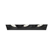 Eurofase Amigo 3 Light Recessed Light in Black