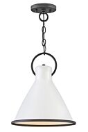 Hinkley Winnie 1-Light Pendant In Polished White