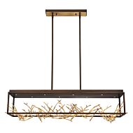 Eurofase Aerie 8 Light Chandelier in Bronze