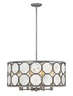 Hinkley Lara 8-Light Chandelier In Brushed Silver