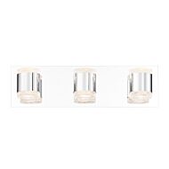 Eurofase Seaton 6 Light Bathroom Vanity Light in Chrome