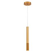 Eurofase Davenport 1 Light Pendant in Gold