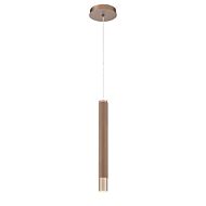 Eurofase Davenport 1 Light Pendant in Brushed Nickel