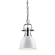 Golden Duncan 17 Inch Mini Pendant in Chrome