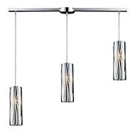 Chromia 3-Light Pendant in Polished Chrome