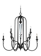 Nine Light Chandelier by Craftmade