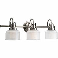 Archie 3-Light Bathroom Vanity Light Bracket in Antique Nickel