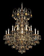 New Orleans 14 Light Chandelier in Gold by Schonbek